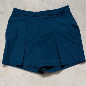 Lululemon Athletica High Waist Teal Shorts
